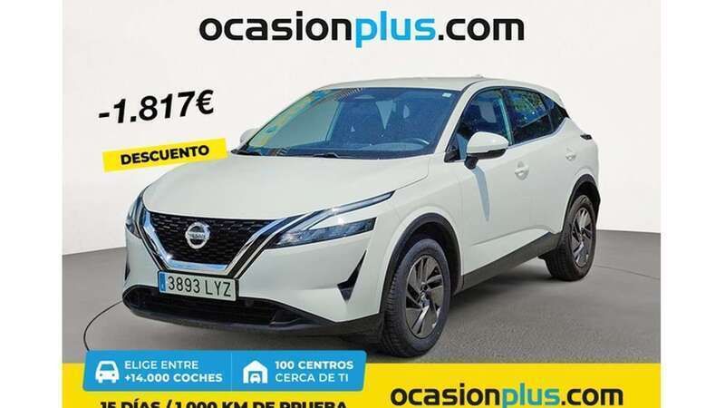 Blanco Usado 2022 Nissan Qashqai Acenta SUV | 18.173 € (Precio justo) - Imagen 1/4