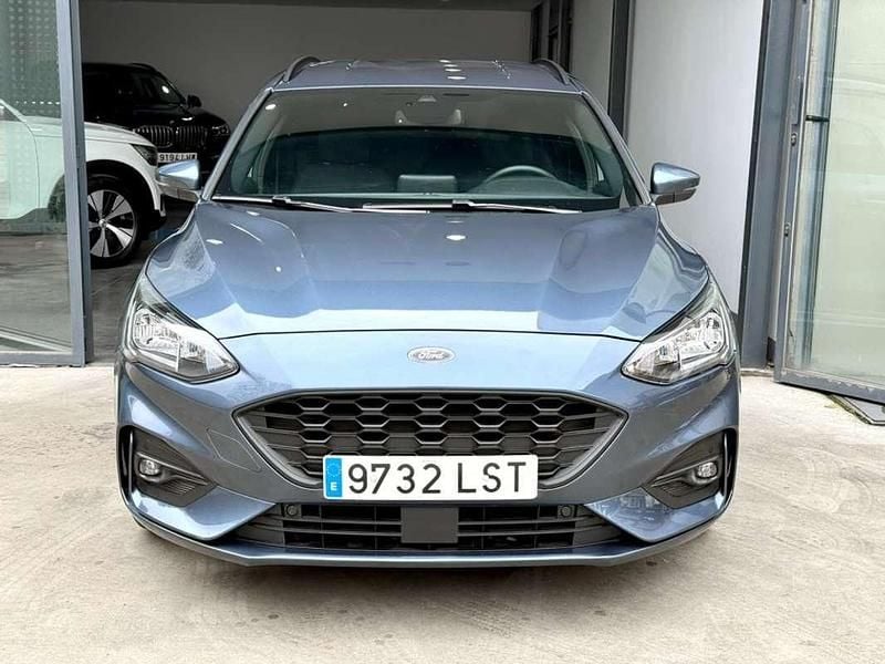 Usado Ford Focus ST-Line 120 CV (88 kW) 2021 Azul Familiar