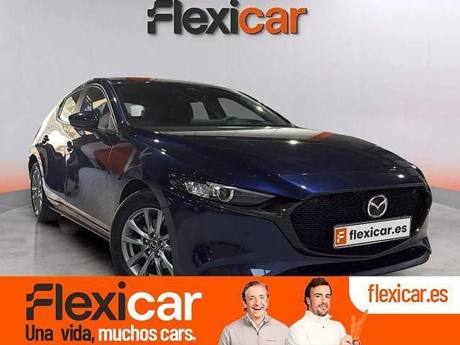 Azul Usado 2025 Mazda 3 Prime-Line Berlina | 26.990 € - Imagen 1/4