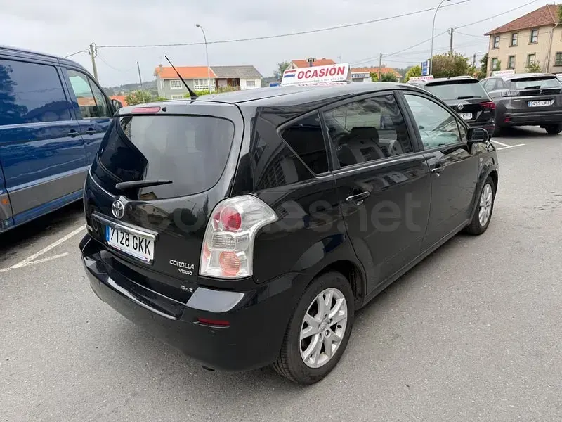 Usado Toyota Corolla Verso Sol 136 CV (100 kW) 2009 Negro Monovolumen