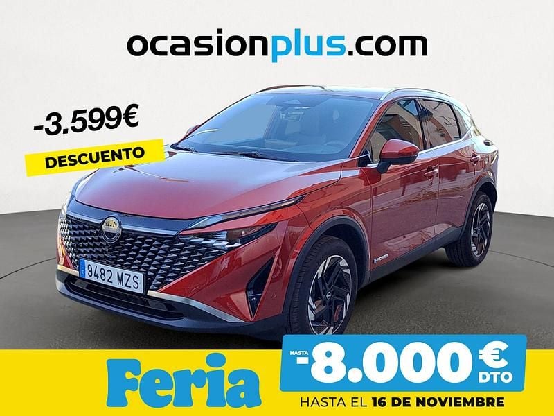 Rojo Usado 2025 Nissan Qashqai N-Connecta SUV | 32.550 € (Precio justo) - Imagen 1/4