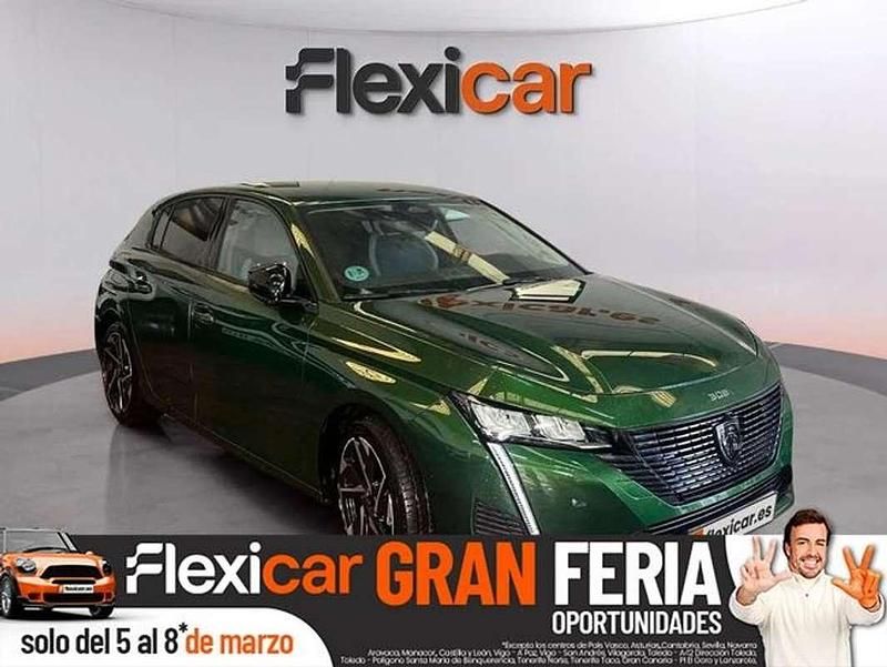 Usado Peugeot 308 Active 131 CV (96 kW) 2022 Verde Utilitario