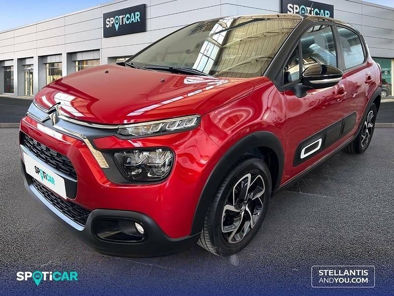 Rojo Usado 2021 Citroën C3 Feel Utilitario | 12.290 € (Precio justo) - Imagen 1/4