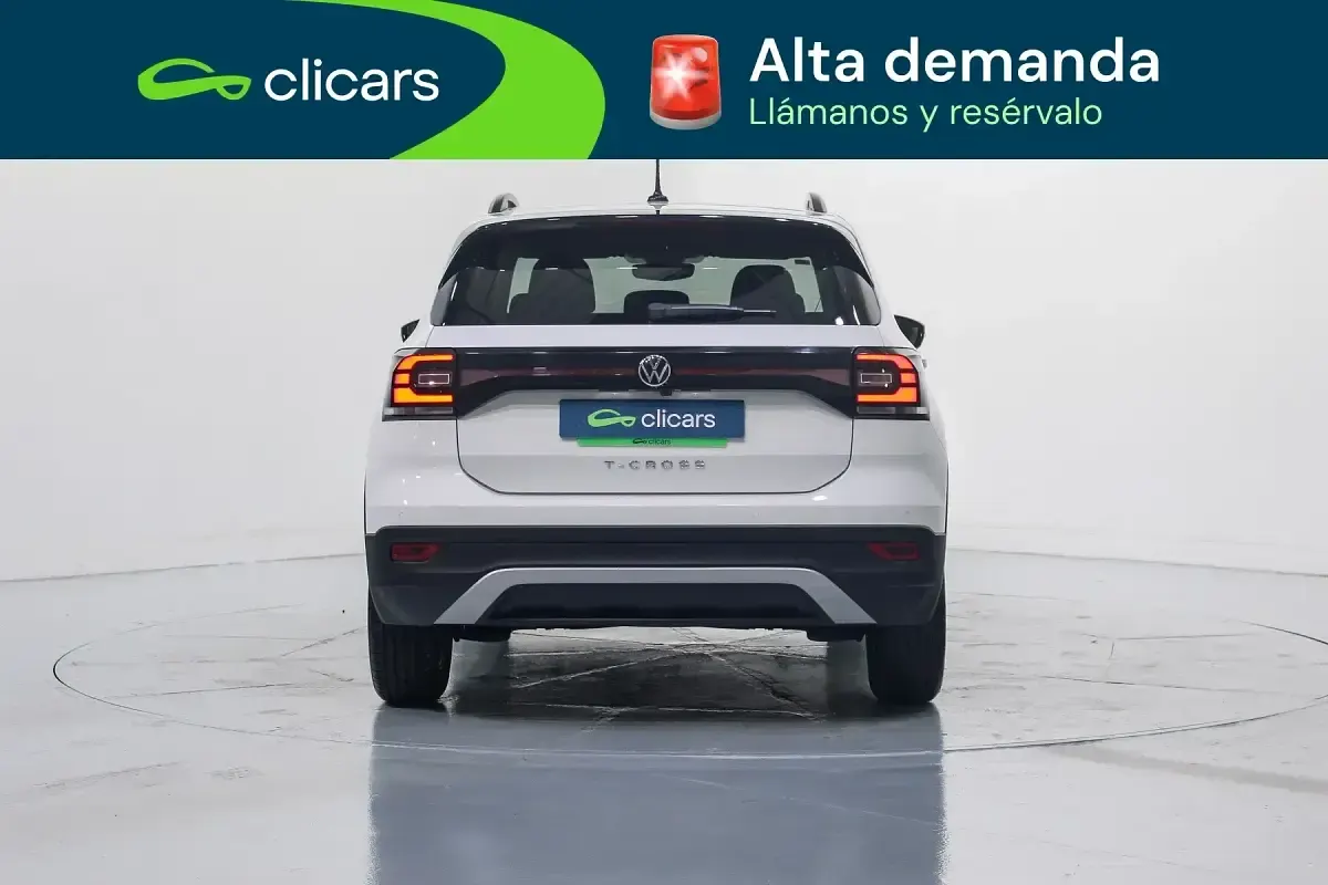 Usado VW T-Cross Advance 110 CV (80 kW) 2021 Blanco SUV