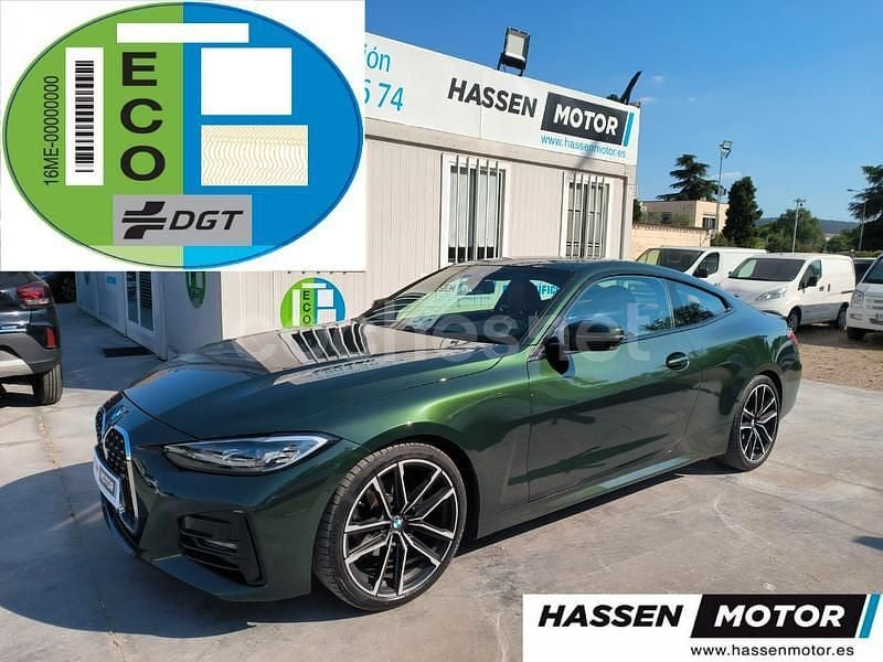 Verde Usado 2021 BMW 420 Coupe | 32.900 € (Caro) - Imagen 1/4