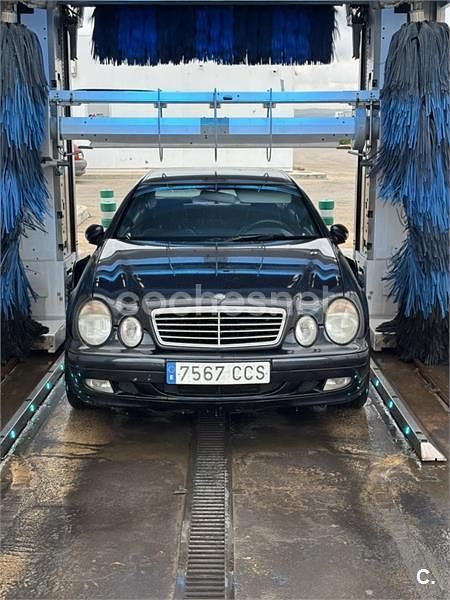 Azul Usado 2000 Mercedes CLK230 Avantgarde Coupe | 3300 € (Buen precio) - Imagen 1/4