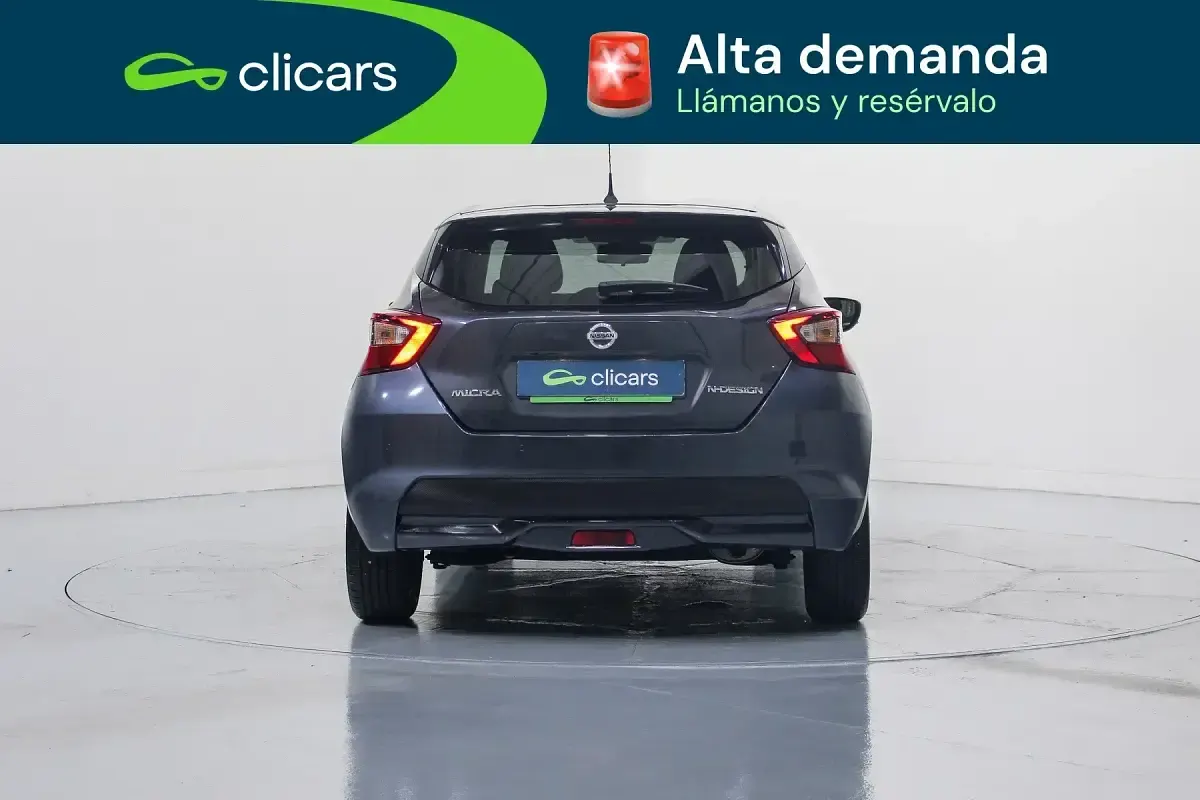 Usado Nissan Micra 92 CV (67 kW) 2021 Gris / plata Utilitario