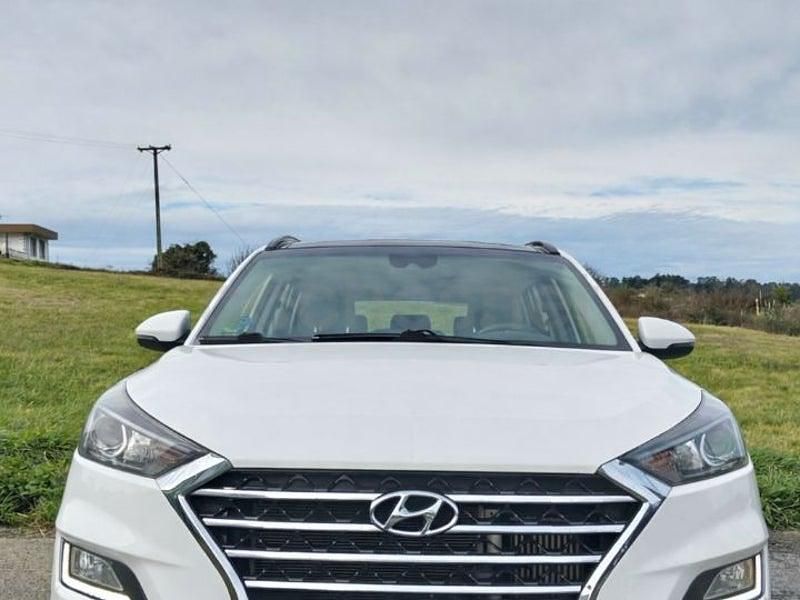 Usado Hyundai Tucson N Line 136 CV (100 kW) 2020 Blanco SUV