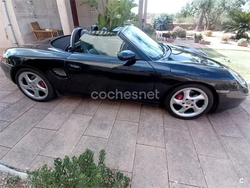 Usado Porsche Boxster S 252 CV (185 kW) 2002 Negro Descapotable