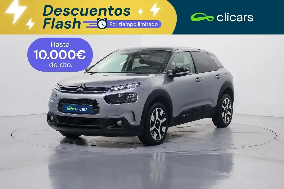 Begagnad Citroën C4 Cactus PureTech 110 HK (80 kW) 2019 Grå Halvkombi