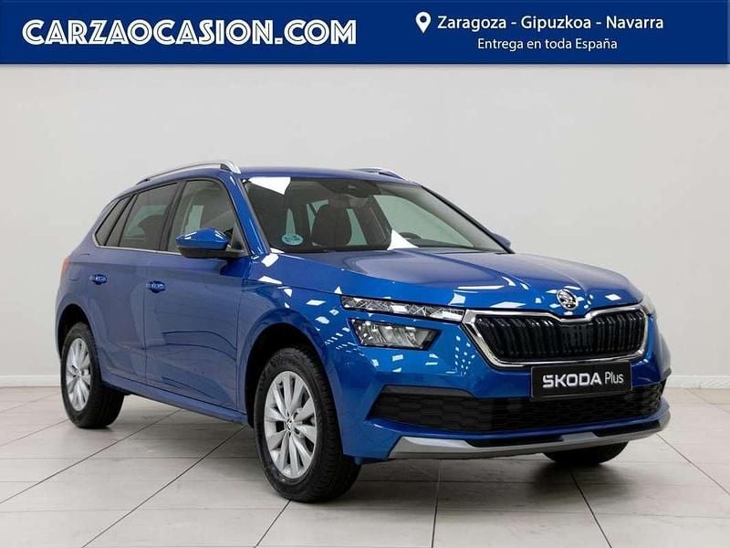 Azul Usado 2024 Skoda Kamiq Ambition SUV | 17.900 € (Precio justo) - Imagen 1/4