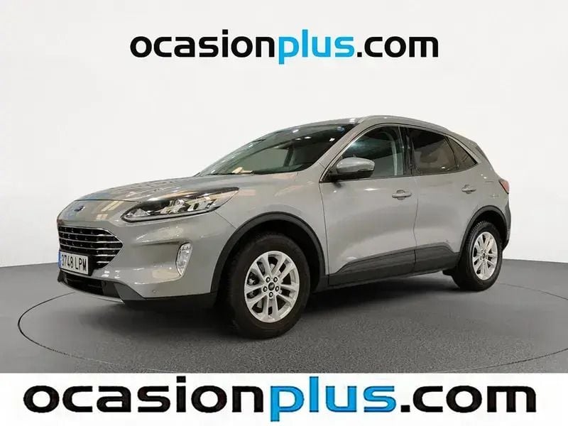 Gris plata Usado 2021 Ford Kuga Titanium SUV | 17.455 € (Buen precio) - Imagen 1/4