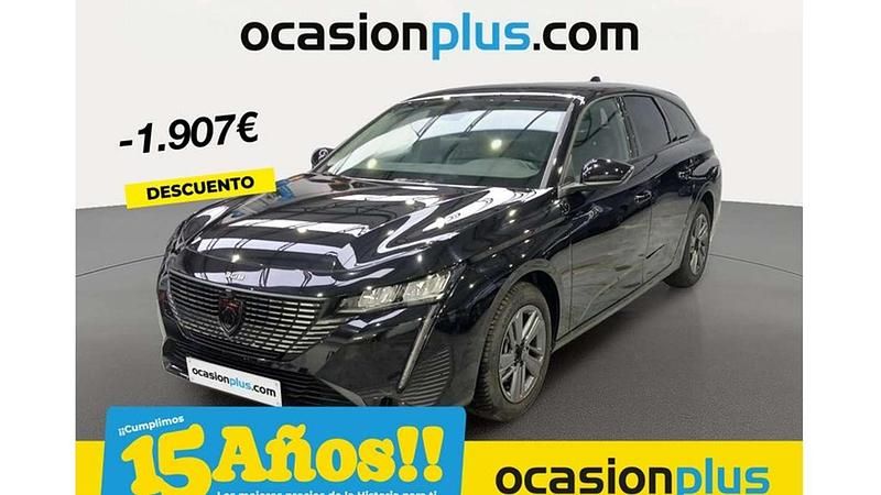 Negro Usado 2024 Peugeot 308 Allure Familiar | 19.073 € (Super precio) - Imagen 1/4