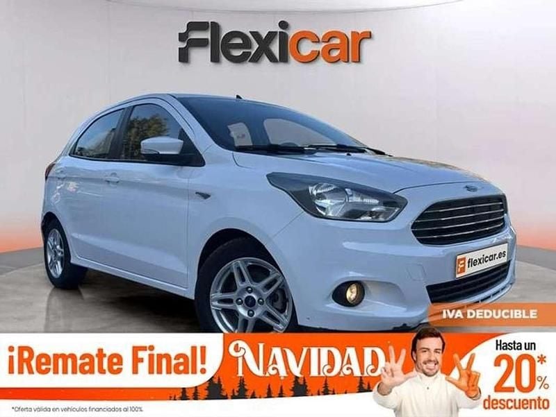Blanco Usado 2017 Ford Ka Plus Utilitario | 8490 € (Precio justo) - Imagen 1/4