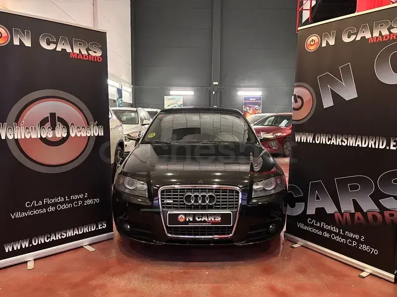 Usado Audi A3 Attraction 140 CV (102 kW) 2008 Negro Utilitario