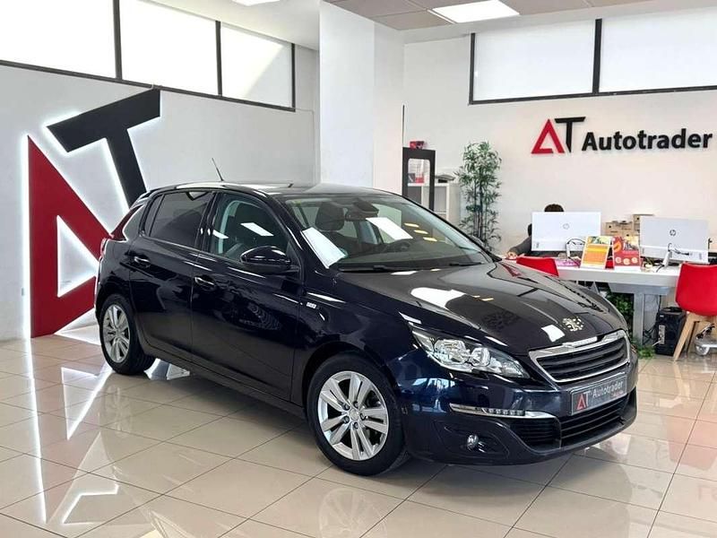 Usado Peugeot 308 Access 100 CV (73 kW) 2016 Azul Utilitario
