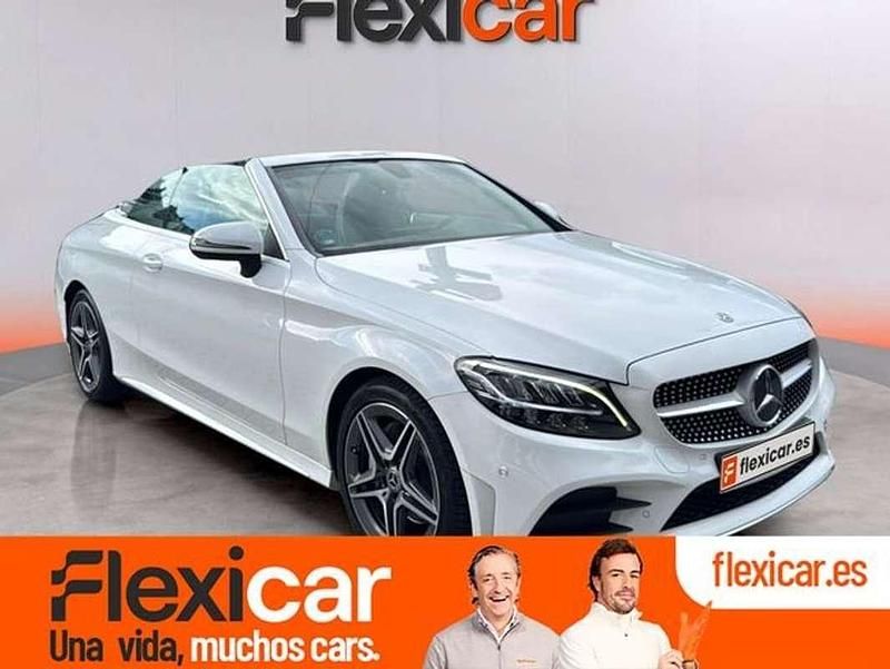 Blanco Usado 2019 Mercedes C220 Descapotable | 26.490 € (Buen precio) - Imagen 1/4