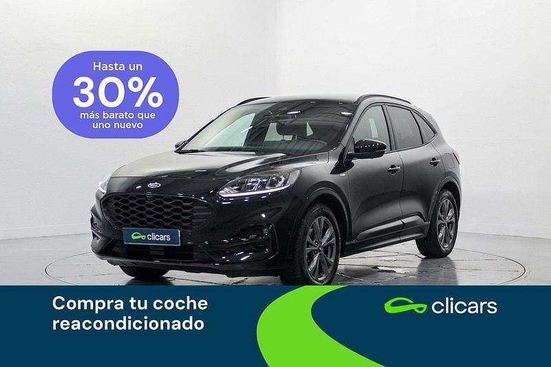 Negro Usado 2022 Ford Kuga ST-Line SUV | 21.990 € (Precio justo) - Imagen 1/4
