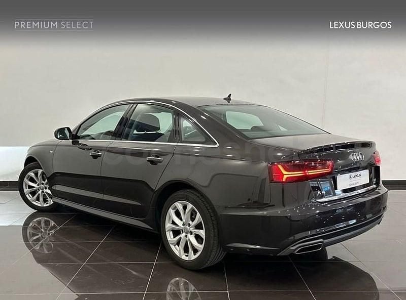 Usado Audi A6 S-Line 190 CV (139 kW) 2017 Negro Berlina