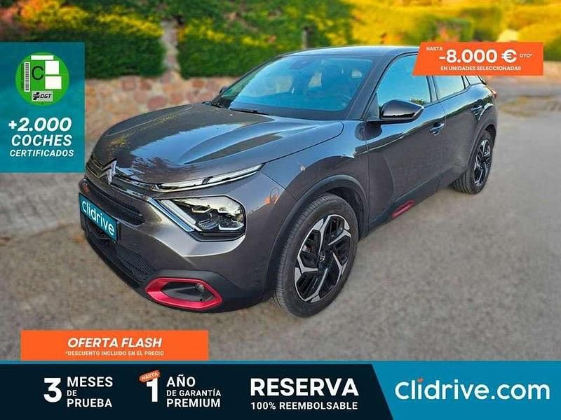 Usado Citroën C4 Feel 131 CV (96 kW) 2022 Gris Utilitario