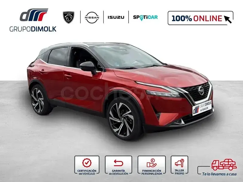 Usado Nissan Qashqai Tekna 158 CV (116 kW) 2022 Granate SUV