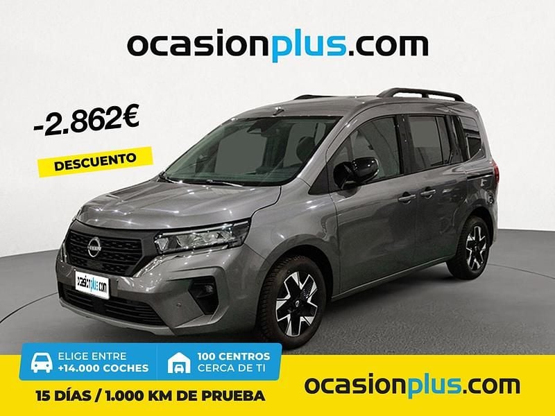 Gris / plata Usado 2022 Nissan Townstar N-Connecta Monovolumen | 20.490 € (Precio justo) - Imagen 1/4