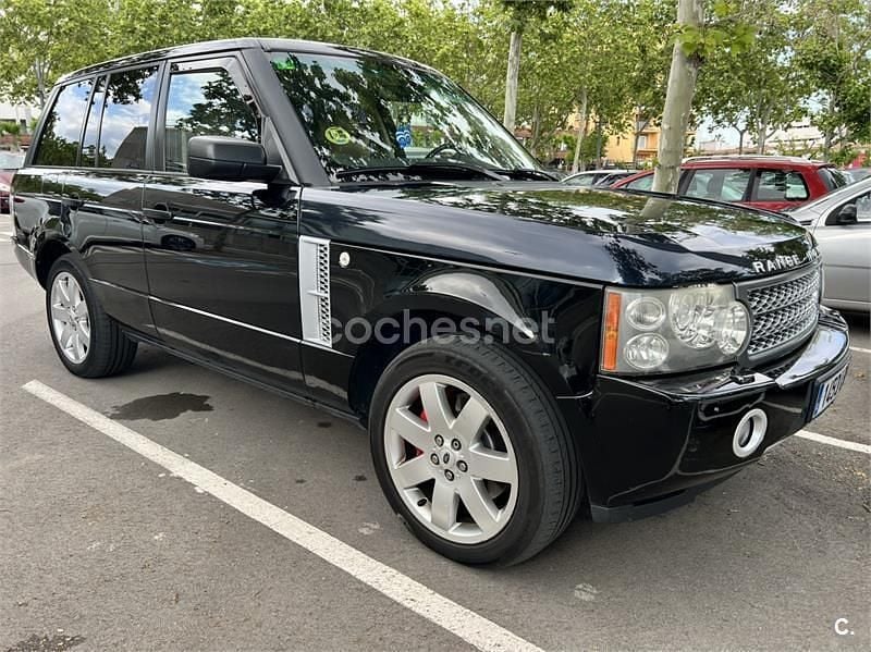 Usado Land Rover Range Rover Vogue 272 CV (200 kW) 2008 Negro SUV