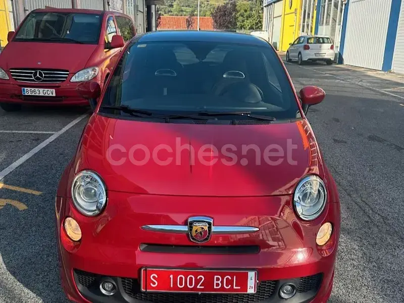 Usado Abarth 500 135 CV (99 kW) 2014 Rojo Utilitario
