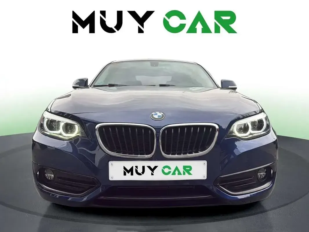 Usado BMW 218 150 CV (110 kW) 2017 Azul Coupe