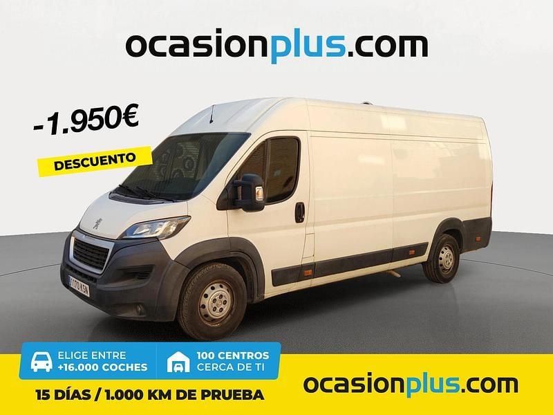 Blanco Usado 2018 Peugeot Boxer Van | 21.450 € (Precio justo) - Imagen 1/4