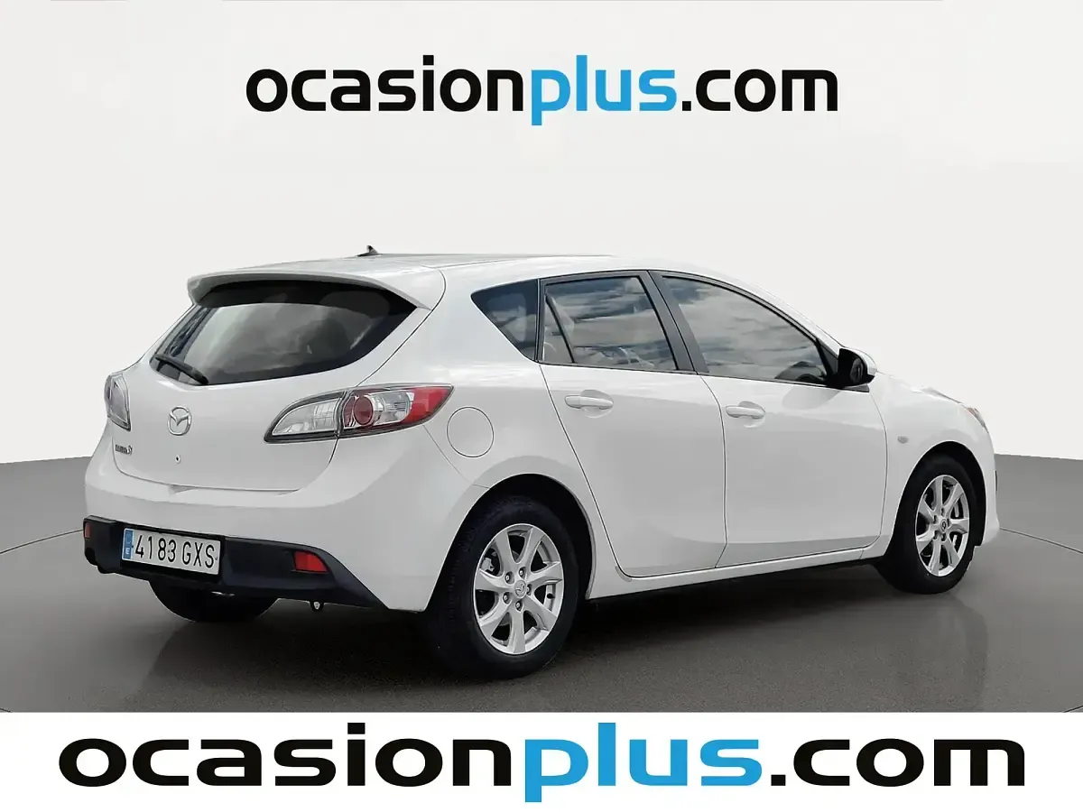 Usado Mazda 3 Style 109 CV (80 kW) 2010 Blanco Berlina