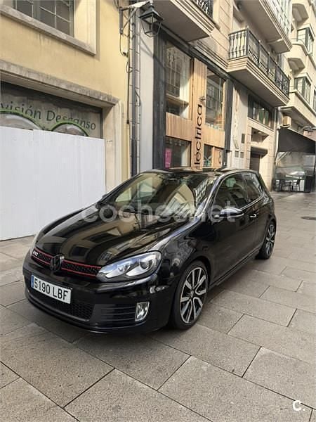 Usado VW Golf VI GTI 210 CV (154 kW) 2010 Negro Utilitario