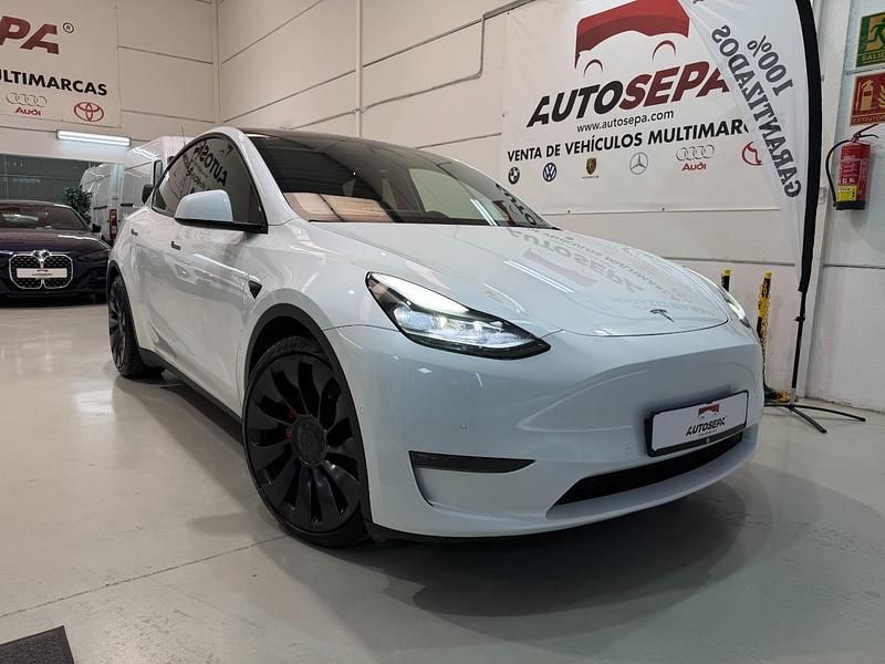 Usado Tesla Model Y Performance 392 kW (534 CV) 2022 Blanco SUV