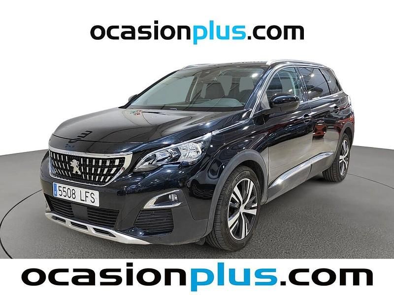 Usado Peugeot 5008 Allure 131 CV (96 kW) 2020 Negro Monovolumen