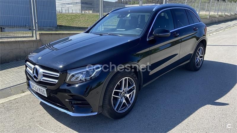Usado Mercedes GLC220 170 HP (125 kW) 2018 Preto SUV