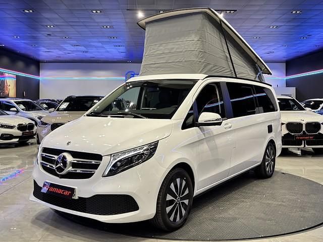 Blanco Usado 2021 Mercedes V220 Exclusive Monovolumen | 74.990 € - Imagen 1/4