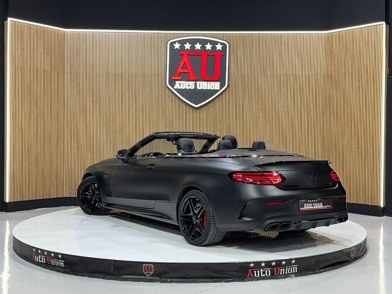 Usado Mercedes C63S AMG 510 CV (375 kW) 2016 Blanco Descapotable