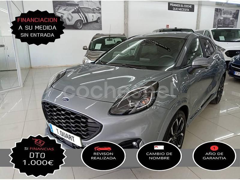 Gris / plata Usado 2022 Ford Puma ST-Line SUV | 19.900 € (Precio justo) - Imagen 1/4