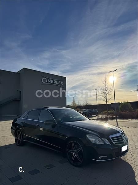 Usado Mercedes E350 Elegance 231 CV (169 kW) 2010 Negro Berlina