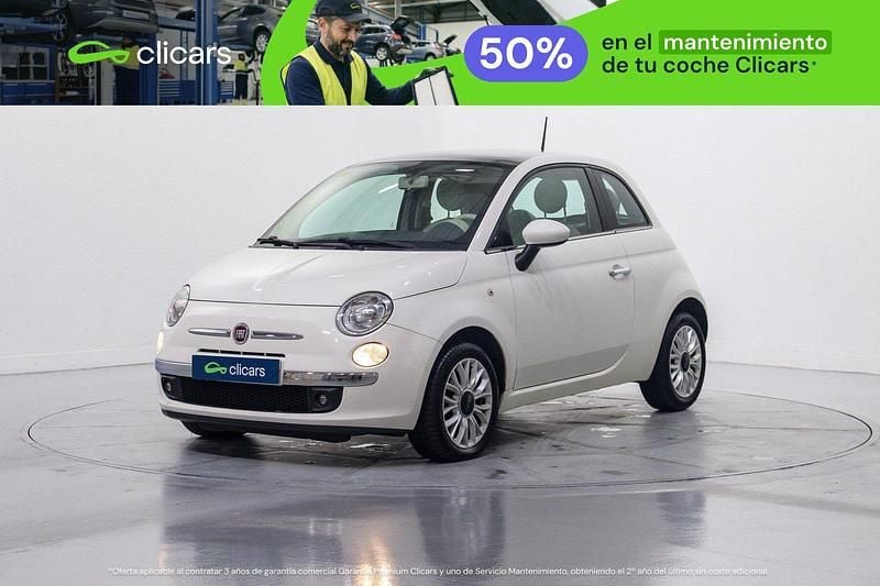 Usado Fiat 500 Lounge 69 CV (50 kW) 2015 Blanco Berlina