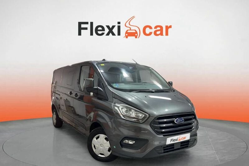Gris Usado 2022 Ford Transit Custom Nugget Monovolumen | 26.790 € (Precio justo) - Imagen 1/4