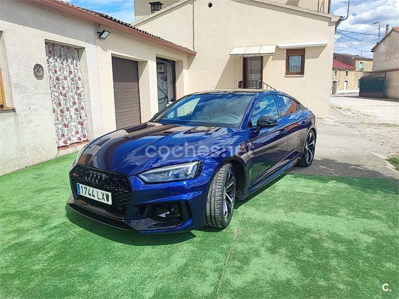 Usado Audi RS5 Sportback 450 CV (330 kW) 2019 Azul Berlina