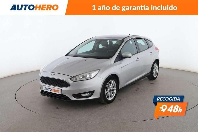 Gris Usado 2016 Ford Focus Trend+ Berlina | 10.499 € (Precio justo) - Imagen 1/3