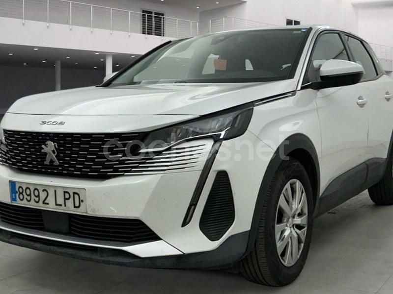 Blanco Usado 2022 Peugeot 3008 Active SUV | 17.000 € (Precio justo) - Imagen 1/4