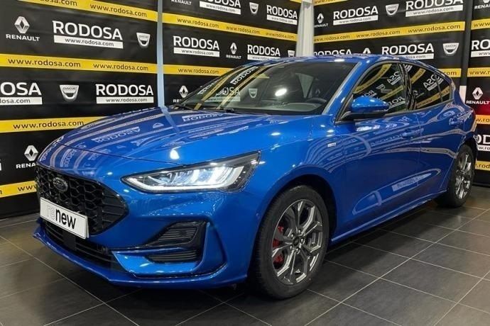 Azul Usado 2022 Ford Focus ST-Line Familiar | 23.500 € (Precio justo) - Imagen 1/4
