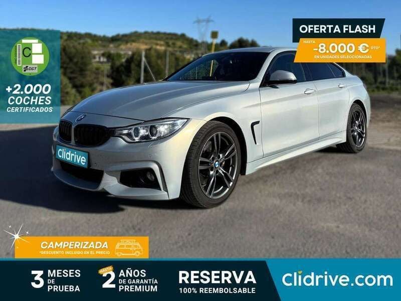 Gris Usado 2015 BMW 428 Gran Coupé Coupe | 21.990 € - Imagen 1/3