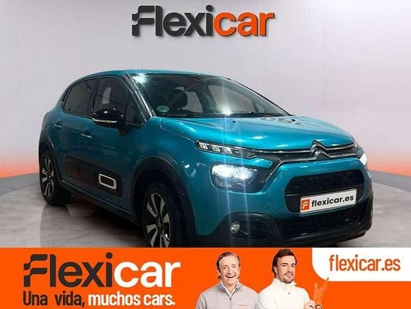 Azul Usado 2024 Citroën C3 PureTech Berlina | 12.190 € (Precio justo) - Imagen 1/4