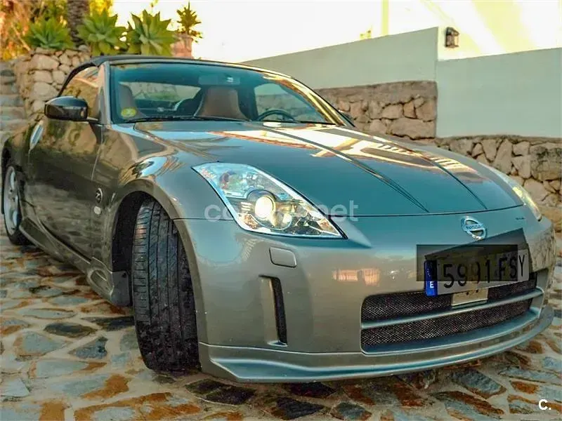 Usado Nissan 350Z Pack 300 CV (220 kW) 2007 Gris / plata Descapotable