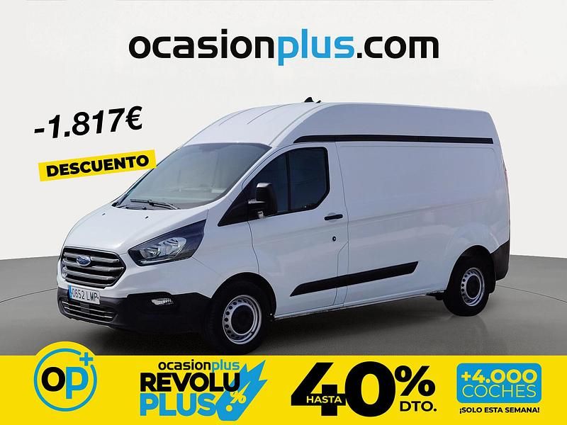 Usado Ford Transit Custom Trend 130 CV (95 kW) 2021 Blanco Berlina