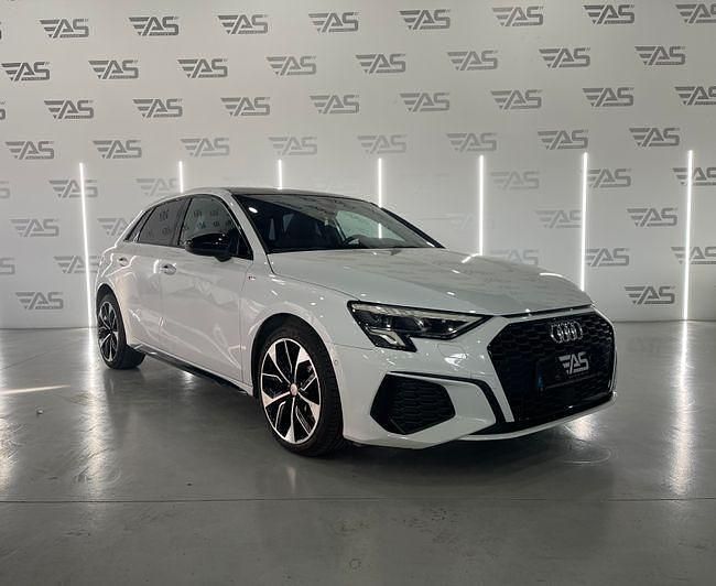 Usado Audi A3 S-Line 150 CV (110 kW) 2022 Blanco Berlina